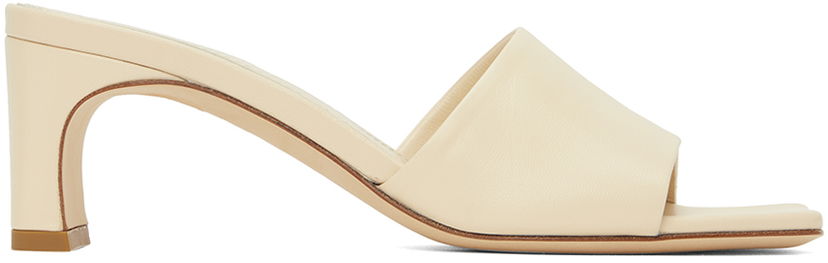 Tilbehør Aeyde Aeyde Jeanie Heeled Sandals Beige | A11-HS-GLIS55TB35-SS24-100-007