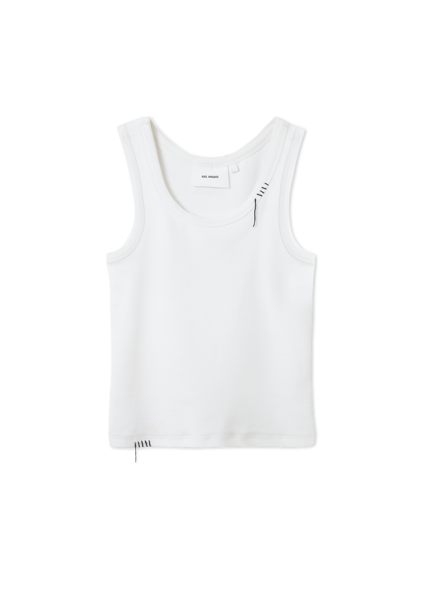 Tanktop AXEL ARIGATO Traced Tank Top Hvid | A3459001