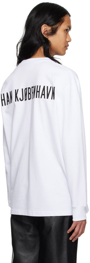 T-shirt Han Kjøbenhavn Han Kjobenhavn Long Sleeve T-Shirt Hvid | M-132924, 2