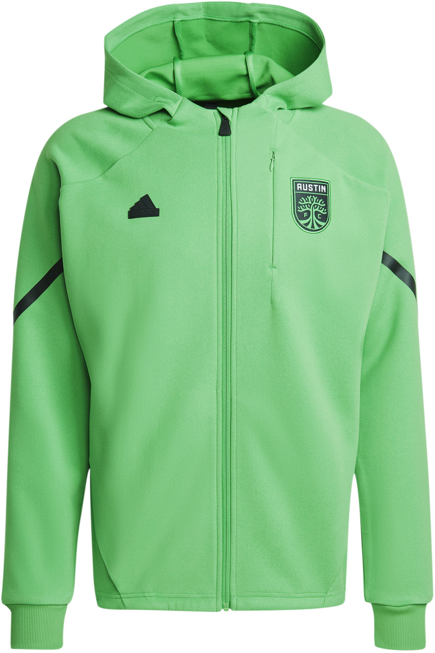 Sweatshirt adidas Originals Hooded Jacket Grøn | iq0706, 1