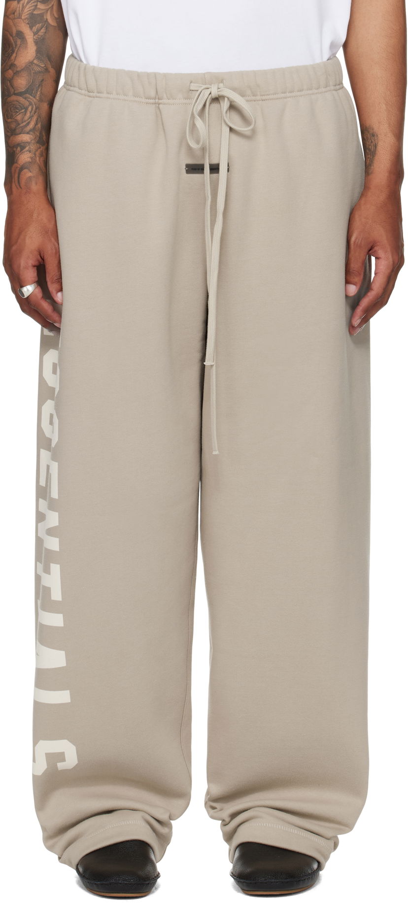 Joggingbukser Fear of God ESSENTIALS Fleece Lounge Sweatpants Beige | 130SP254321F