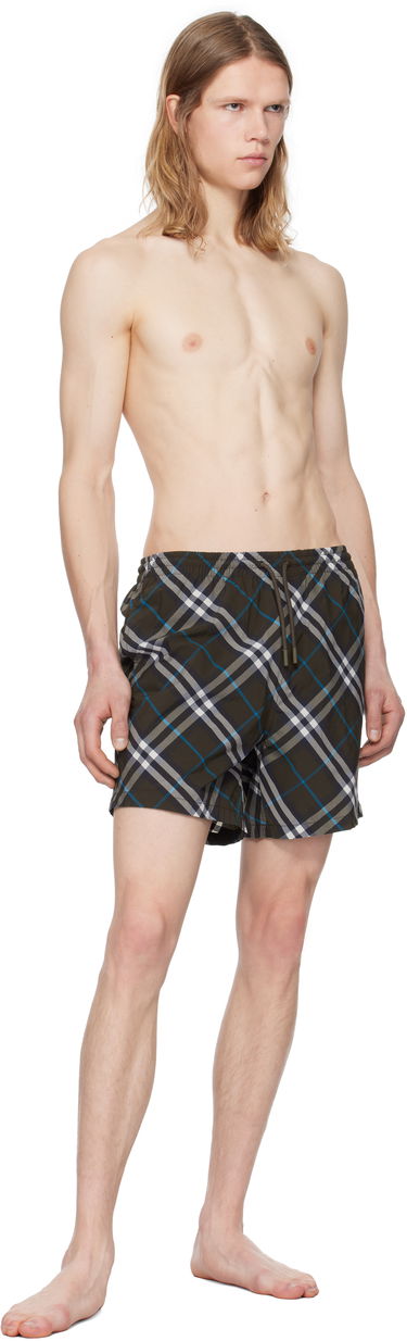 Badetøj Burberry Burberry Check Swim Shorts Brun | 8108204, 3