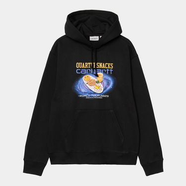 Sweatshirt Carhartt WIP Quartersnacks World Tour 2025 Hoodie Sort | I036113_6, 0