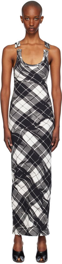 Gaultier Tartan Maxi Dress