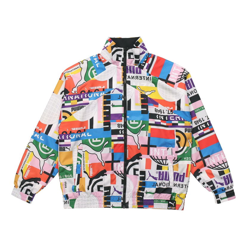 Vindjakke Puma International Lab Track Jacket Flerfarvet | 531331-02