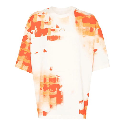 T-shirt A-COLD-WALL* Brush Stroke Print T-Shirt Hvid | ACWMTS056-RICHO, 0