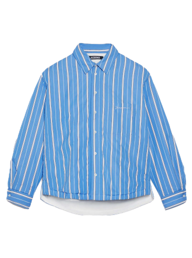 Skjorte Jacquemus La Chemise Boulanger Turkis | 236SH105-1453-3BR