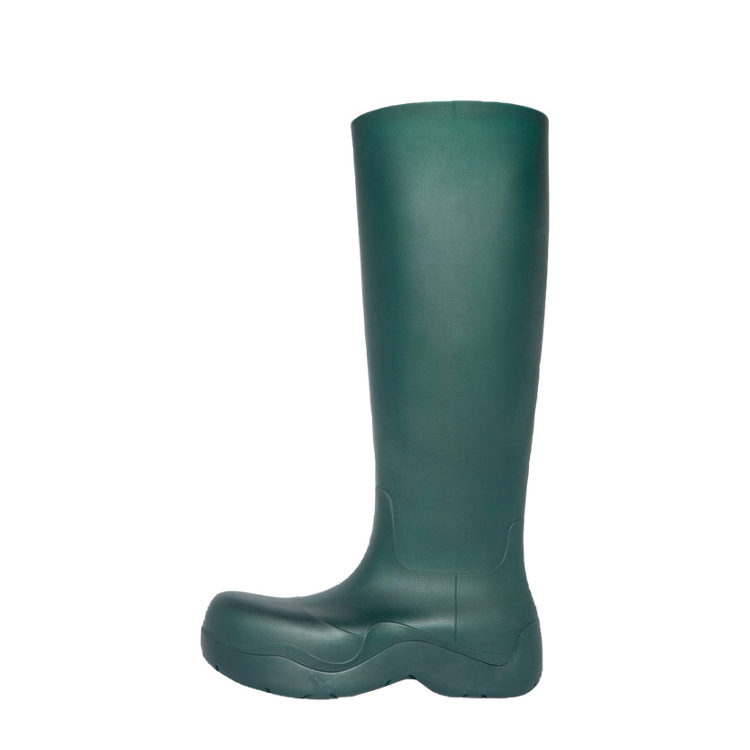 Sneakers og sko Bottega Veneta Long Rubber Boots Grøn | 667068V00P04615