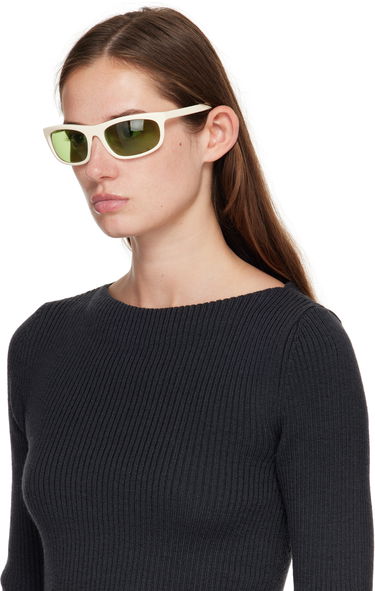 Solbriller OUR LEGACY Our Legacy Shelter Sunglasses Hvid | A4258SCG, 3