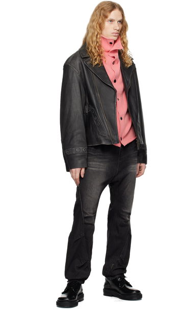 Bukser ADER ERROR Faded Black Denim Jeans Sort | BN01FWJE0108BK, 3