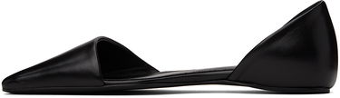 Sneakers og sko TOTEME Asymmetric Ballerina Flats Sort | 241-WAS1076-LE0046, 2
