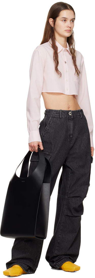 Cargo bukser Coperni Coperni Faded Denim Cargo Pants Sort | COPP40852, 3
