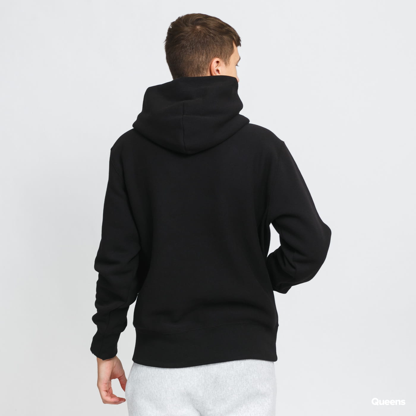 Sweatshirt Champion Reverse Weave Hooded Sweatshirt Sort | 216496-KK001, 1