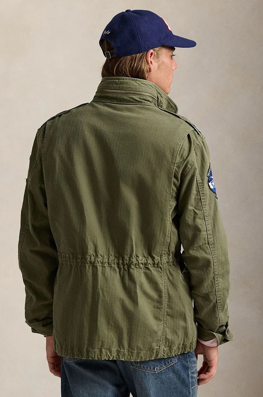 Vest Polo by Ralph Lauren Green Cotton Field Jacket Beige | 710961616, 1