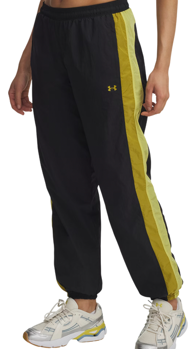Bukser Under Armour Icon Crinkle Pant Sort | 6007112-001, 0