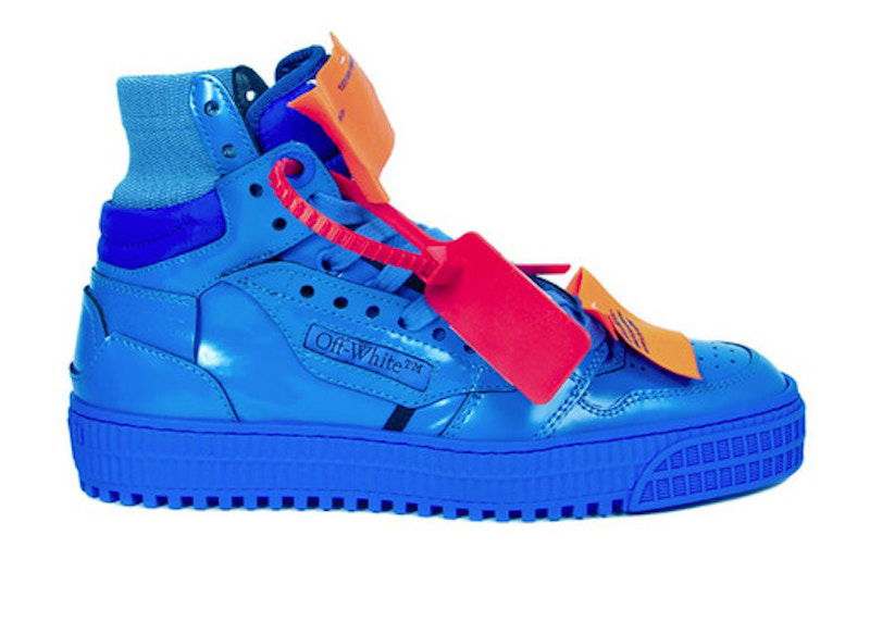 Sneakers og sko Off-White 3.0 Off Court High-Top Bright Blue W Blå | OWIA112F20LEA0054545, 0