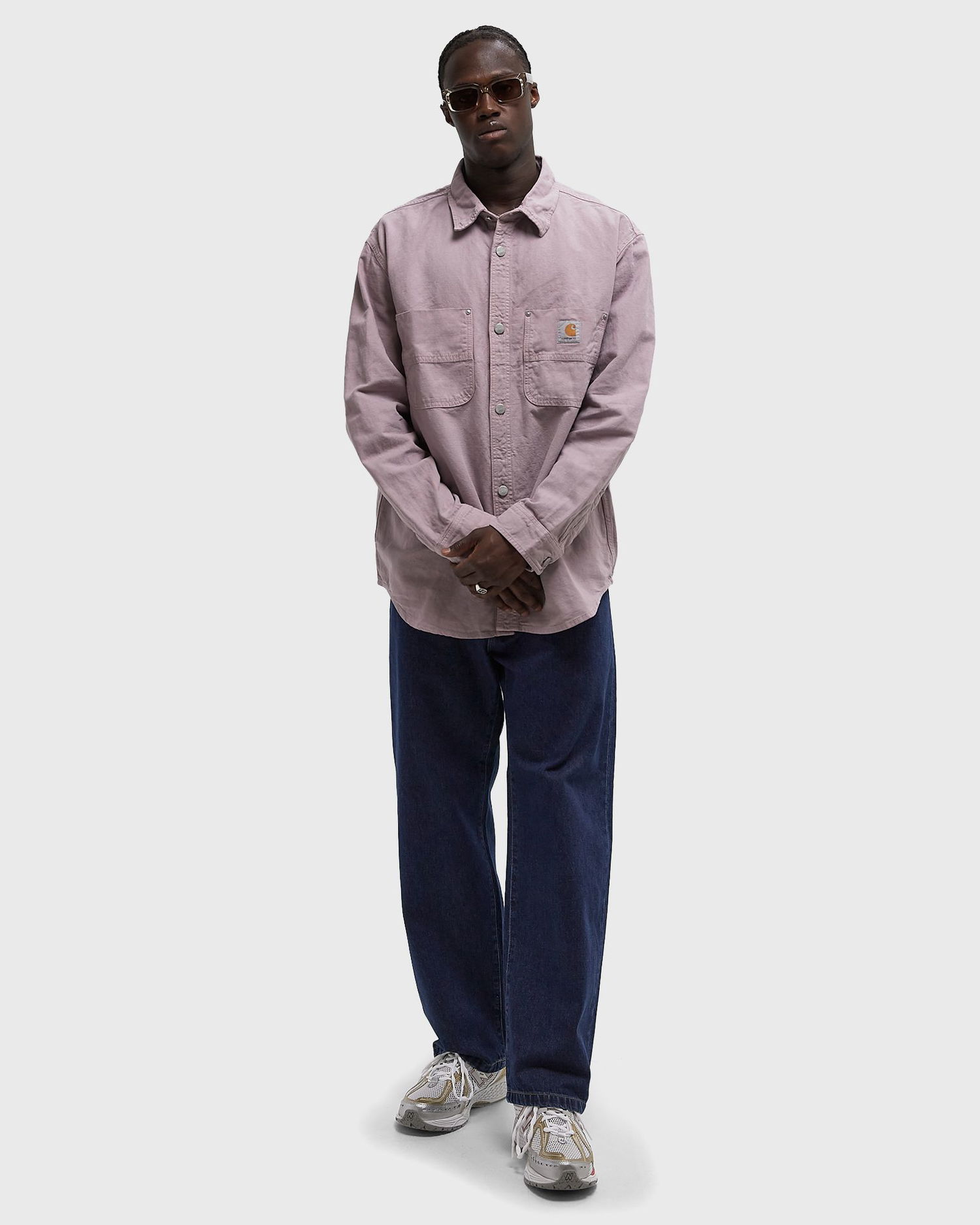 Skjorte Carhartt WIP Walter Shirt Jacket Lyserød | I033578-2ZV.GD, 1