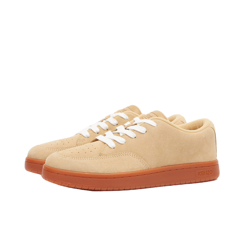 Sneakers og sko KENZO Men's Dome Low Top Sneaker in Brown, Size EU 40 | END. Clothing Beige | FD65SN061L56-14