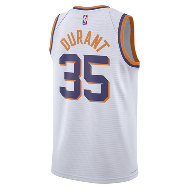 Jersey Nike NBA PHOENIX SUNS DRI-FIT ASOSSIATION SWINGMAN JERSEY KEVIN DURANT Hvid | DV4851-104, 2