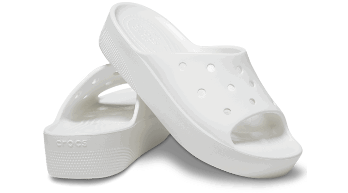 Sneakers og sko Crocs Classic Platform Slides Hvid | 208180-100, 1