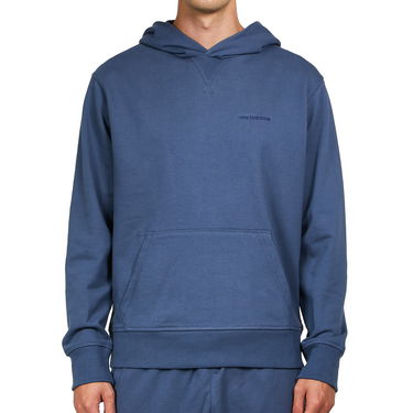 Sweatshirt New Balance Athletics Nature State Hoodie Mørkeblå | MT23565_VTI, 0