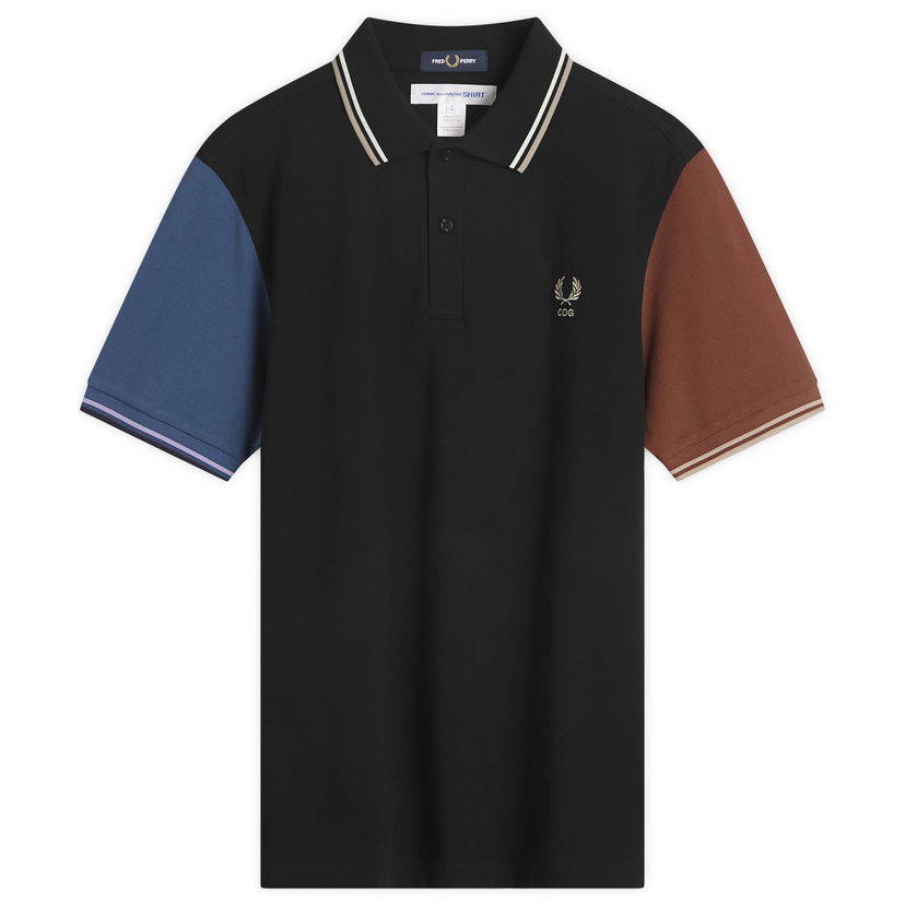 Polo skjorte Comme des Garçons SHIRT X Fred Perry Polo Shirt Sort | FP-T502-051-1