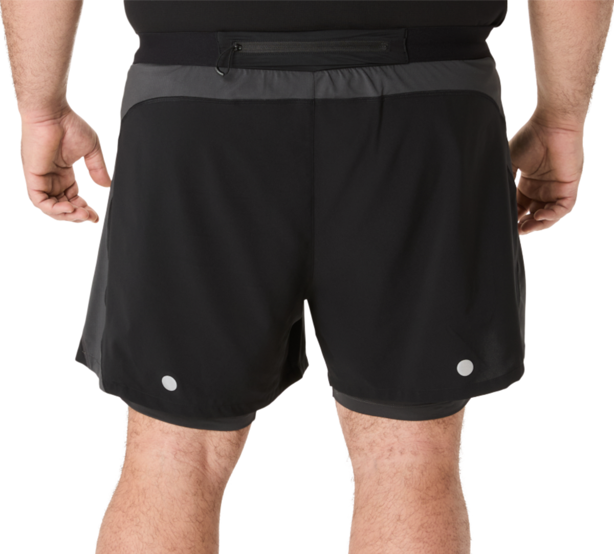 Shorts Asics Road 2-in-1 5" Shorts Sort | 2011d245-001, 1