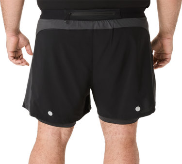 Shorts Asics Road 2-in-1 5" Shorts Sort | 2011d245-001, 1