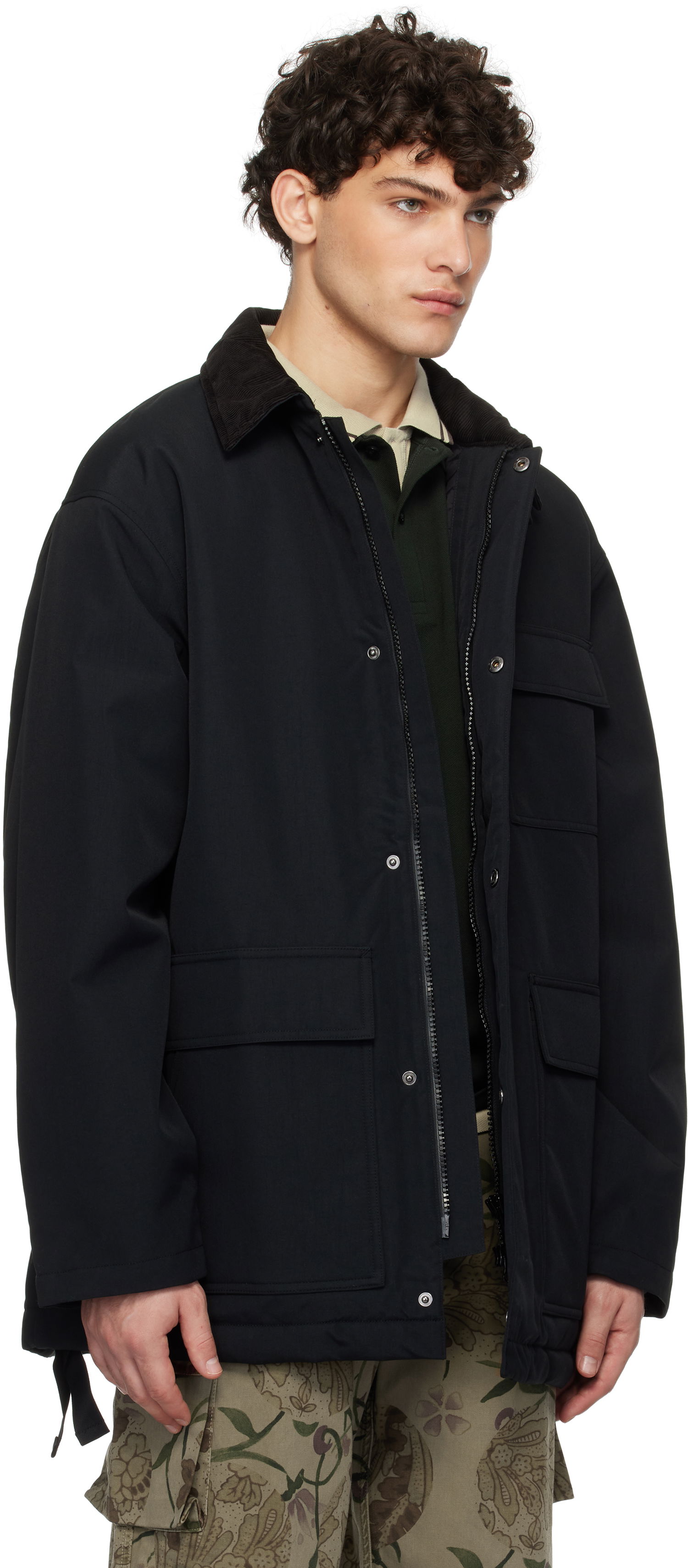 Parka Carhartt WIP Black Clarton Insulated Coat Sort | I033870, 1