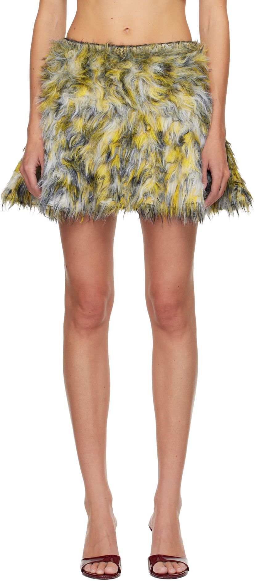 Nederdel Diesel Shaggy M-Astrella Miniskirt Flerfarvet | A21447 0EGCD