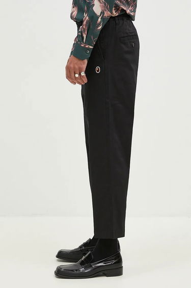 Bukser BAPE One Point Relaxed Fit Chino Trousers Sort | 1K80152011, 1