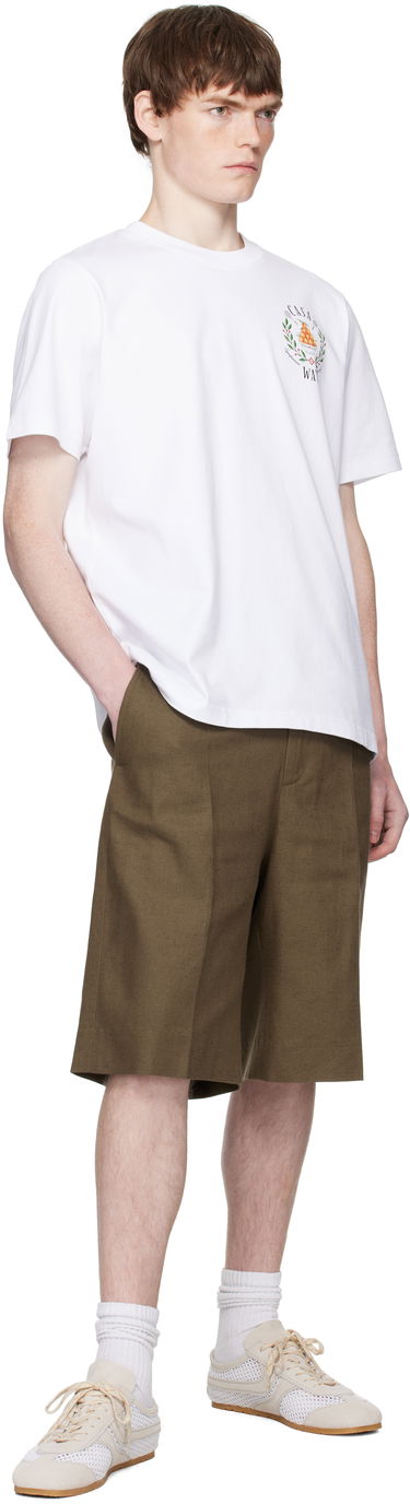 T-shirt Casablanca Casablanca 'Casa Way' Graphic T-Shirt Hvid | MPF25-JTS-001-26-EX-FLANNELS, 3