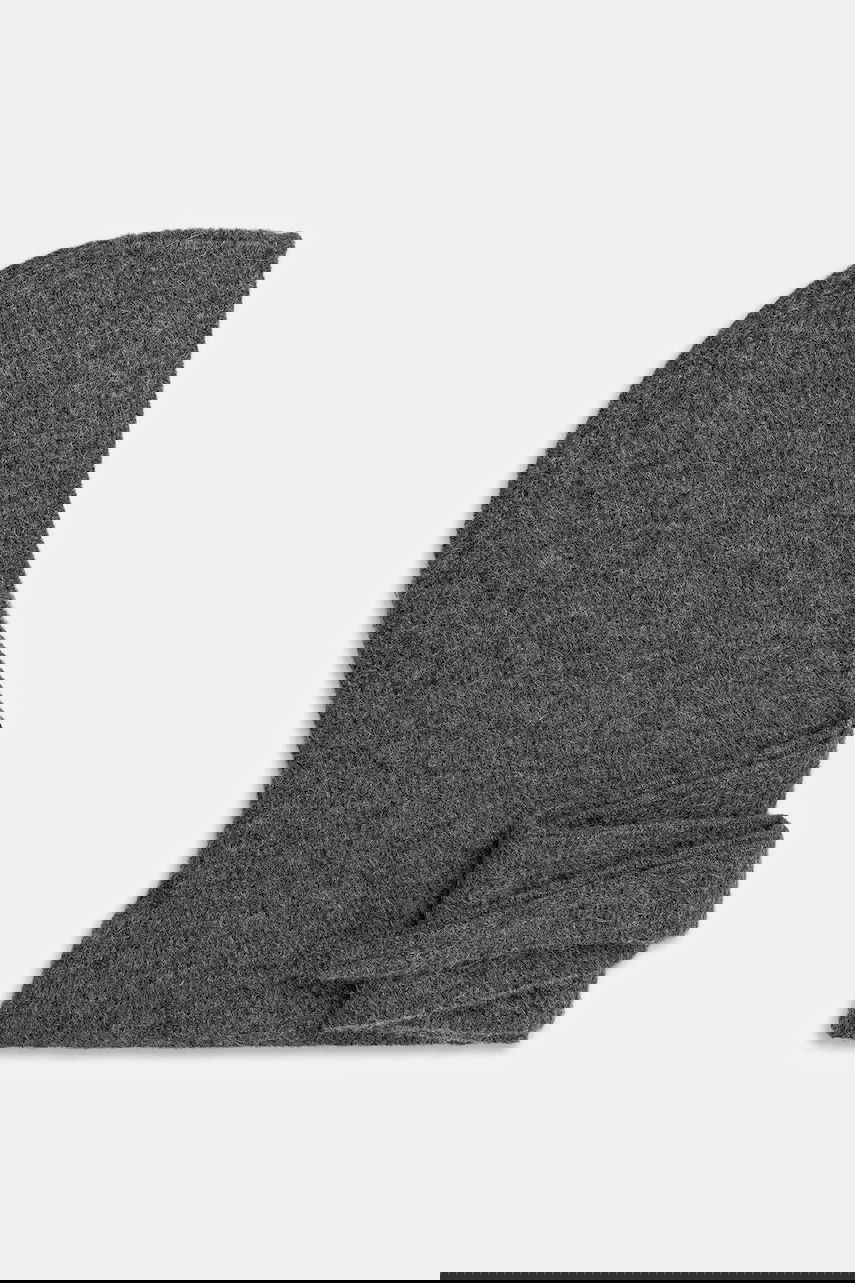 Hat GANNI Soft Wool Balaclava Grå | A6475, 0