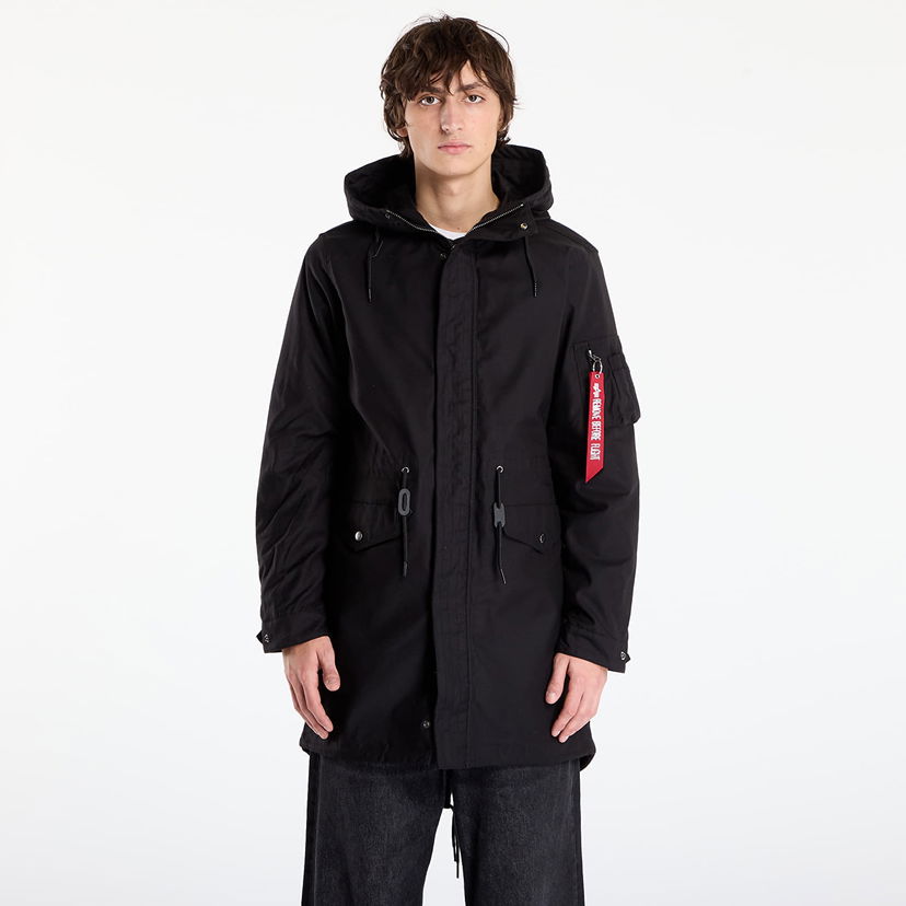 Parka Alpha Industries Jacket Studio M-51 Fishtail Backprint (2in1) Sort | 258112-03