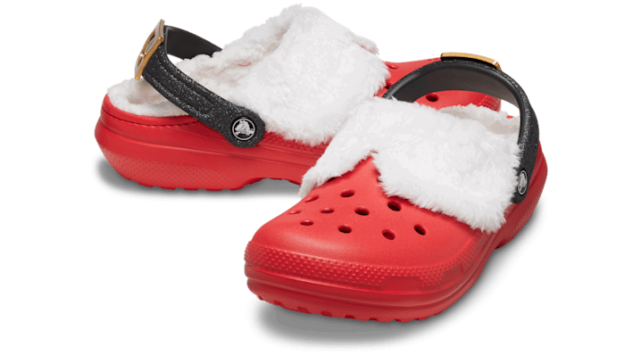 Sneakers og sko Crocs Classic Lined Santa Clogs Rød | 210933-6WE, 1