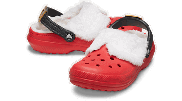 Sneakers og sko Crocs Classic Lined Santa Clogs Rød | 210933-6WE, 1