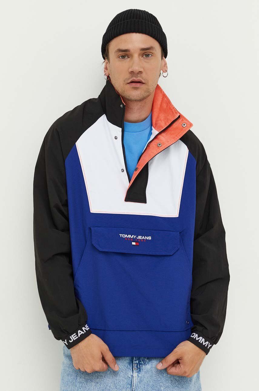 Jakke Tommy Hilfiger Anorak Jacket Flerfarvet | DM0DM16629, 0