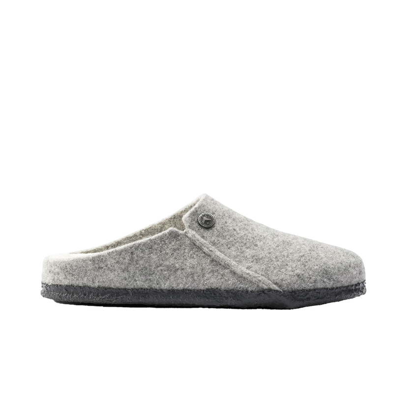Sneakers og sko Birkenstock Zermatt Shearling Clog Wool Felt Light Gray Grå | 1015092/1015086