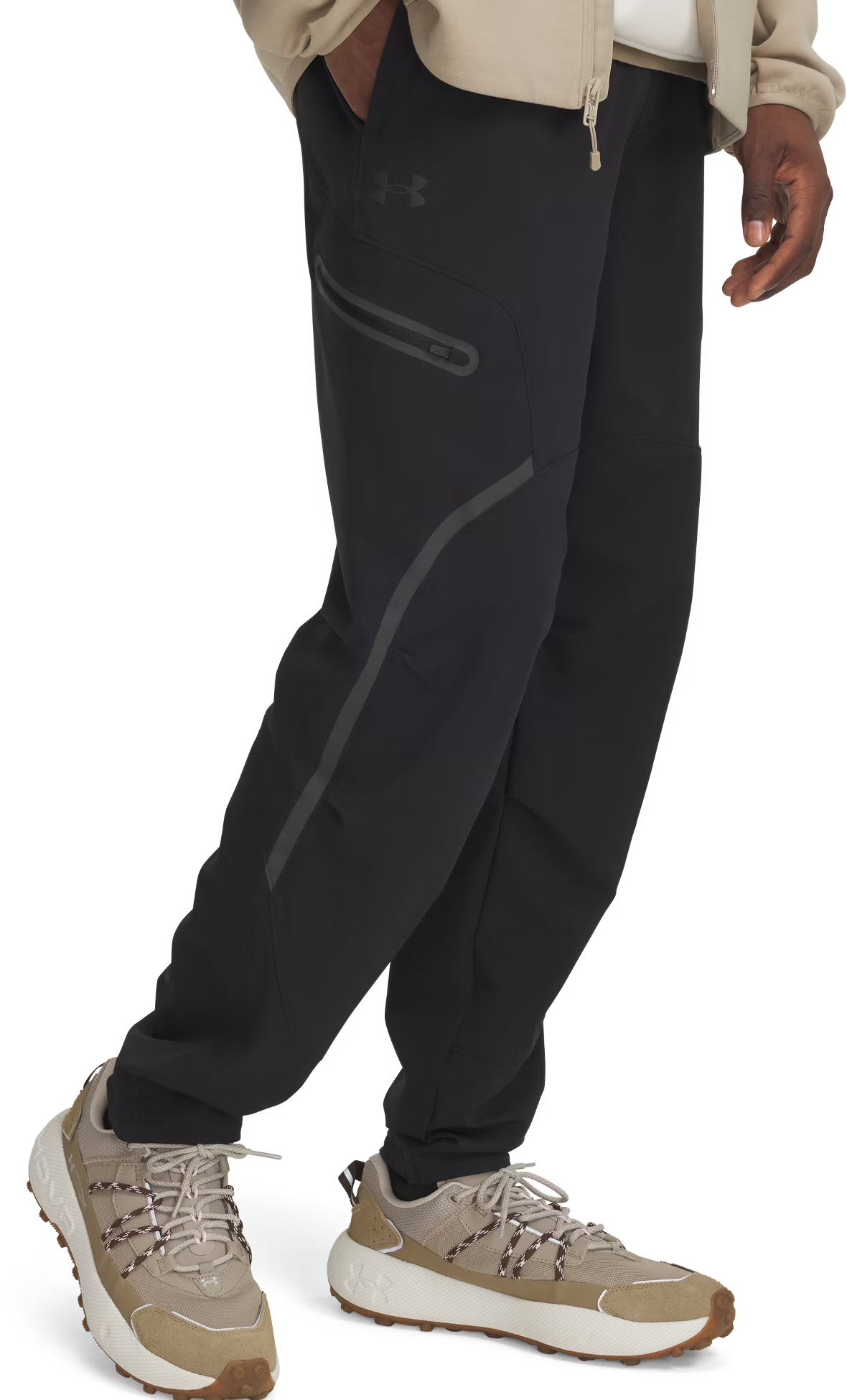Joggingbukser Under Armour Unstoppable Cargo Pants Sort | 1390256-001, 0