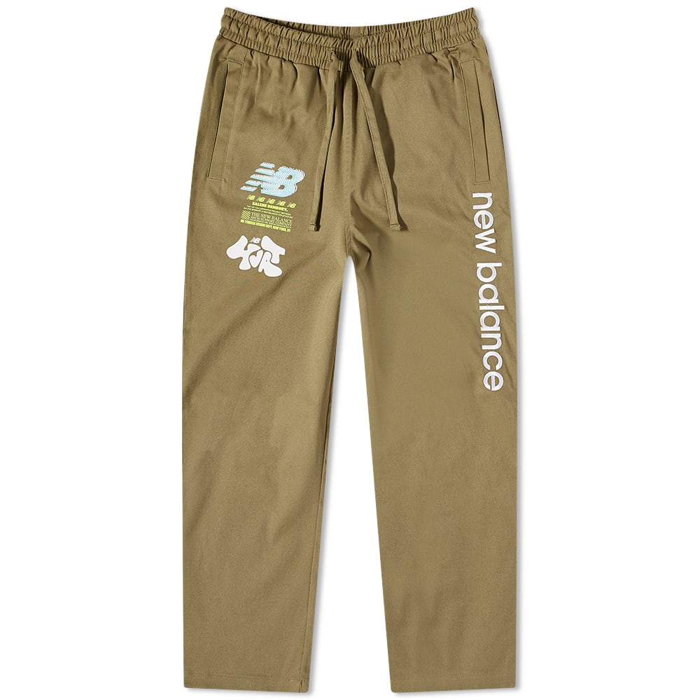 Bukser New Balance Salehe Bembury Brun | MP11563-CGN, 0