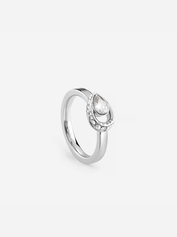 Ring GUESS “Lollipop” Ring Grå | JUBR03394JW, 0