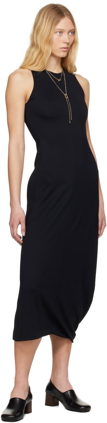 Kjole LEMAIRE Lemaire Twisted Hem Midi Dress Sort | DR1106 LJ1034, 3