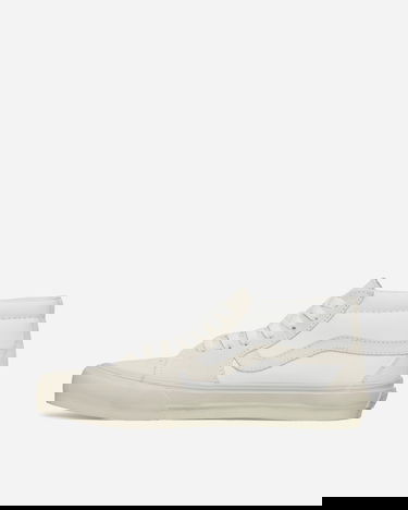 Sneakers og sko Vans JJJJOUND x Sk8-Mid VLT LX "True White" Hvid | VN0A7TNHW001, 4