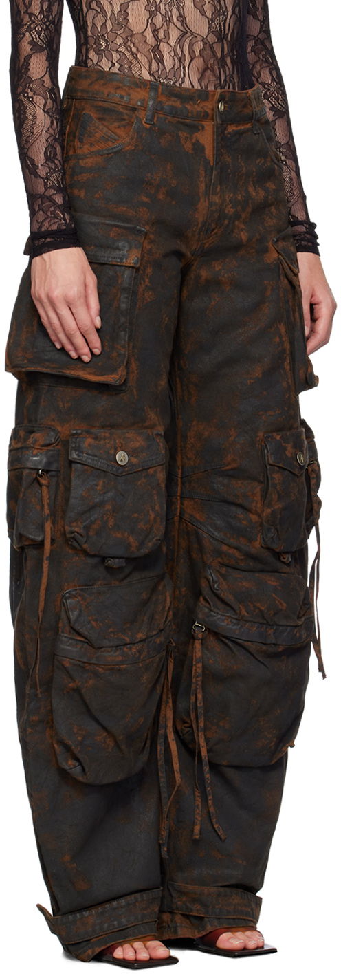 Cargo bukser The Attico The Attico Fern Cargo Pants Brun | SPEWCP180 C106, 1