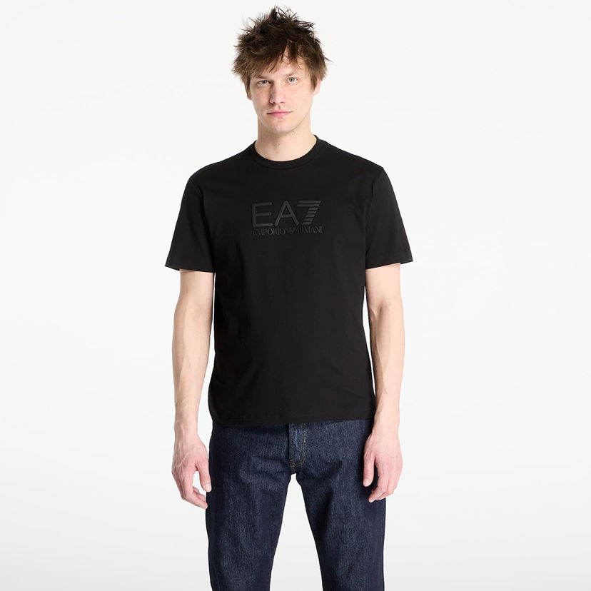 T-shirt Emporio Armani EA7 Emporio Armani Train Visibility T-Shirt Sort | 7M000224AF10375UC001