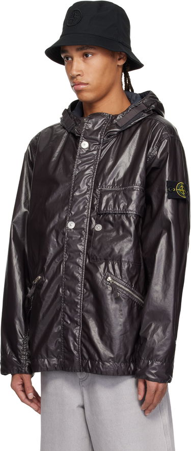 Vindjakke Stone Island Stone Island Mussola Gommata-TC Hooded Jacket Grå | K1S15 4100062 S0022, 3