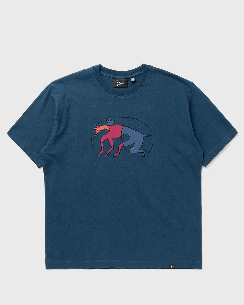 T-shirt By Parra The Zoomies Graphic T-Shirt Blå | 54121