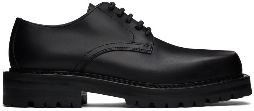 Tøj Dries Van Noten Dries Van Noten Leather Derbys Sort | MS242-1330, 0