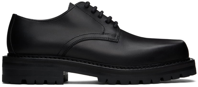 Tøj Dries Van Noten Dries Van Noten Leather Derbys Sort | MS242-1330