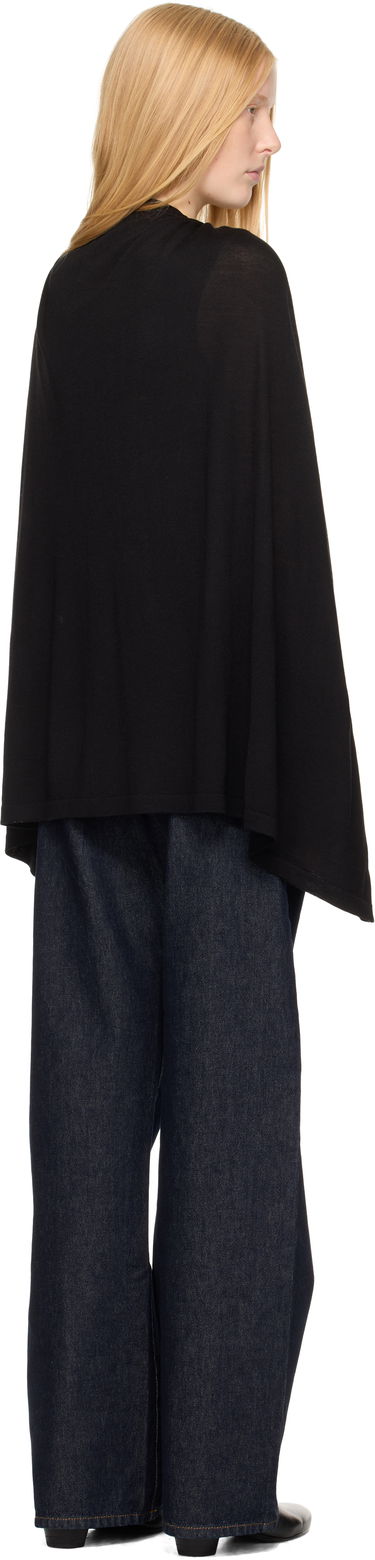 Jakke TOTEME TOTEME Drawstring Cape Sort | 252-WRT0551-YA0190, 2